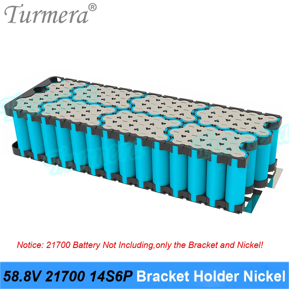 Turmera 48V 52V 60V 21700 E-Bike Batterie halter mit Nickel 13 s6p 13 – Bild 5