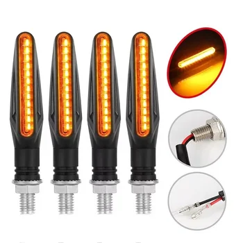 Motorrad-LED-Blinker, Richtungsanzeiger, Blinkende Heck-Bremsleuchte, Stoppsignal-Licht, Motorrad-Tagfahrlicht