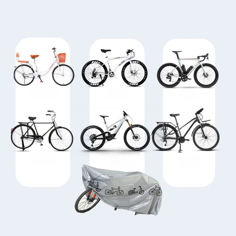 Wasserdichte Fahrradabdeckung Outdoor UV Guardian MTB Fahrradhülle – Immagine 6