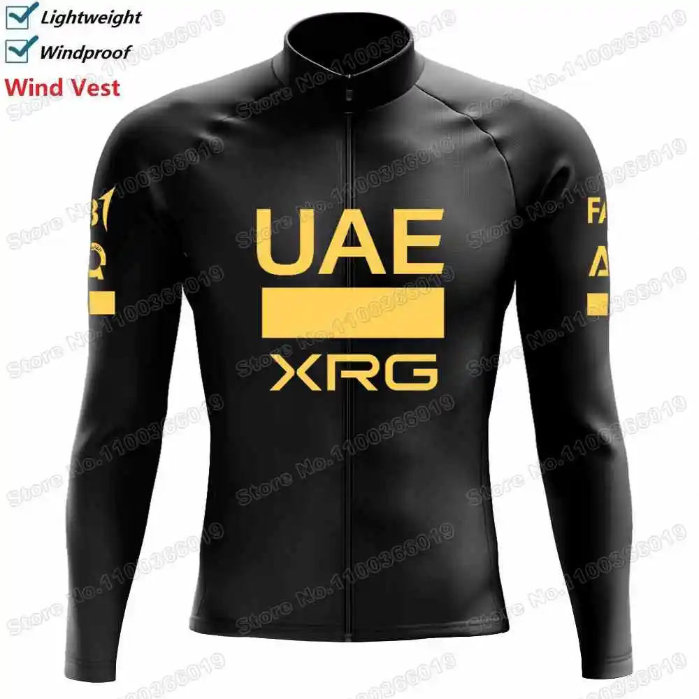 VAE Team UAE Wind weste Männer Fahrrad jacke wind dicht Rennrad – Image 4