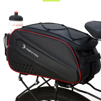 Fahrrad-Gepäckträgertasche hinten, 14 l, großes Fassungsvermögen, wasserdichter Fahrradträger, Träger