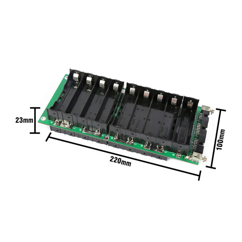 17s Power Wall 18650 Batteriehalter 62V/72V Batteriebox Balancer PCM – Bild 4