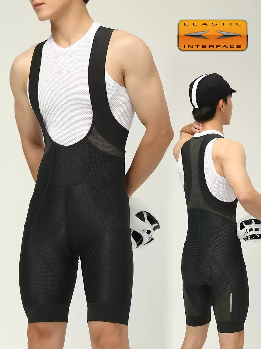Maßgeschneiderte Nahtlose Herren-Fahrradshorts Gepolsterte – Image 3