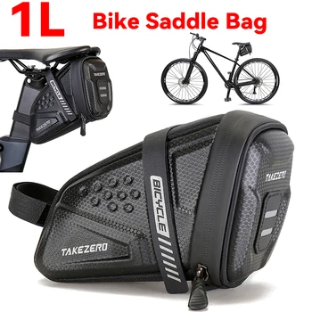 1l Fahrrads attel tasche MTB Fahrrad korb große Kapazität Motorrad Lenker tasche Fahrrads attel Werkzeug