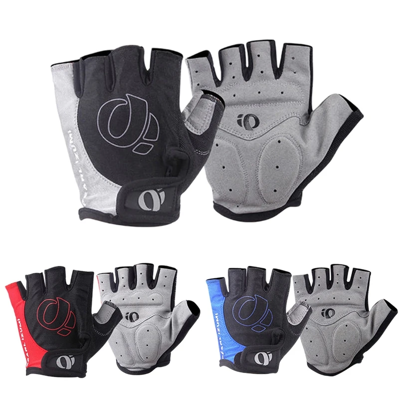 Halbfinger-Fahrradhandschuhe für Herren und Damen, rutschfest, stoßfest, MTB, Rennrad, Fahrradhandschuhe
