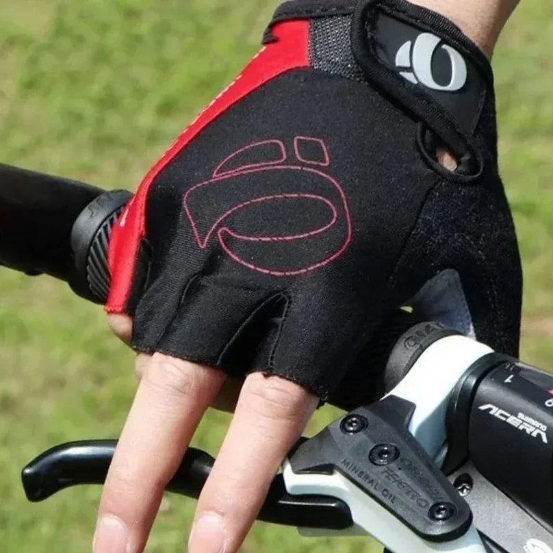 Fahrradhandschuhe, Halbfinger-Gel-Handschuhe, rutschfest – Bild 4