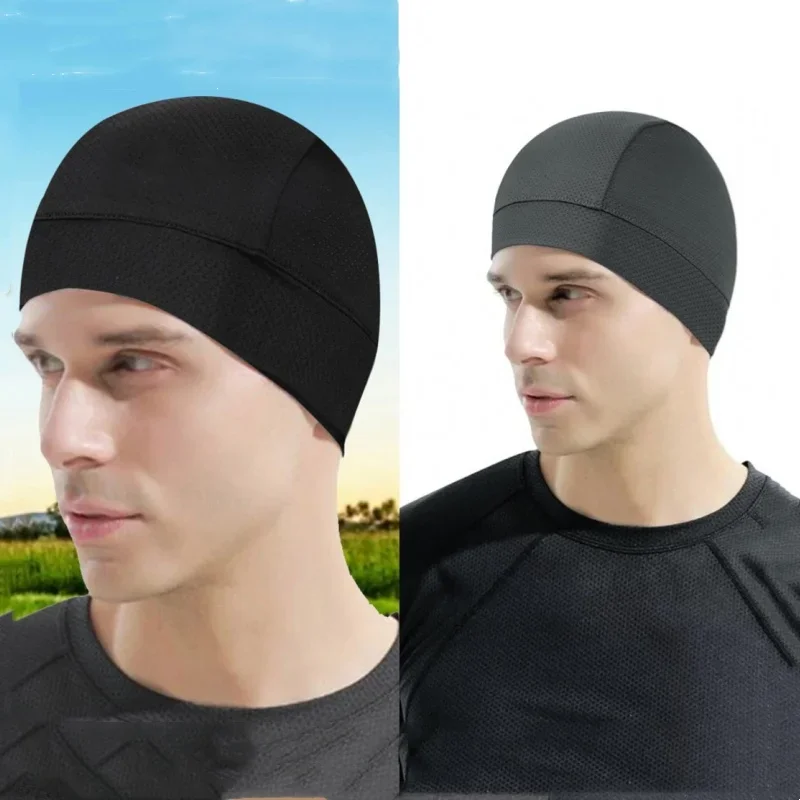 Fahrrad- und Motorradhelm-Innenfutter, Kopfwickel, Mütze – Image 5