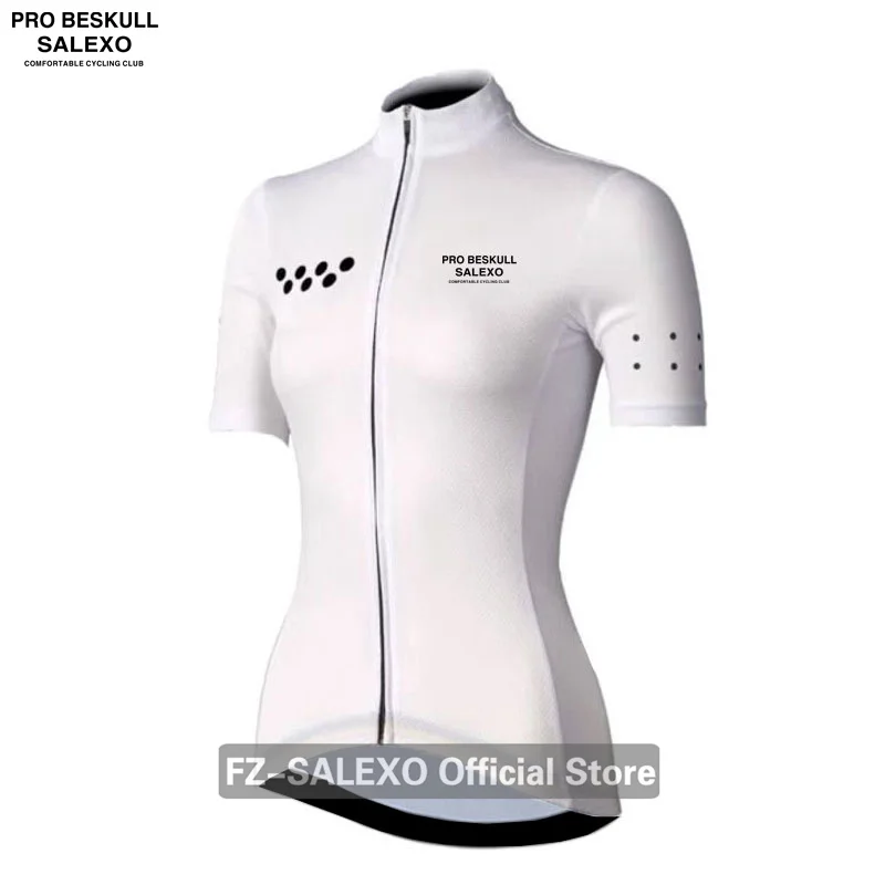 Frauen Sommer Kurzarm Radfahren Jersey Set 2025, Weibliche Atmungsaktive MTB Fahrrad Radfahren Kleidung