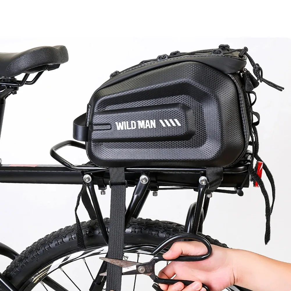 WILD MAN Radfahren Seite Gepäckträger Elektrische Fahrrad Kofferraum – Image 3