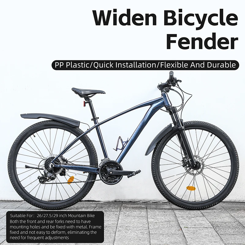 WEST BIKING Mountainbike-Schutzblech-Set 9cm Breiter Bogen – Image 3