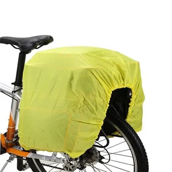 Radfahren Tasche Regen Abdeckung Fahrrad Hinten Schwanz Tasche Regen Abdeckungen Wasserdichte Kunststoff Rack