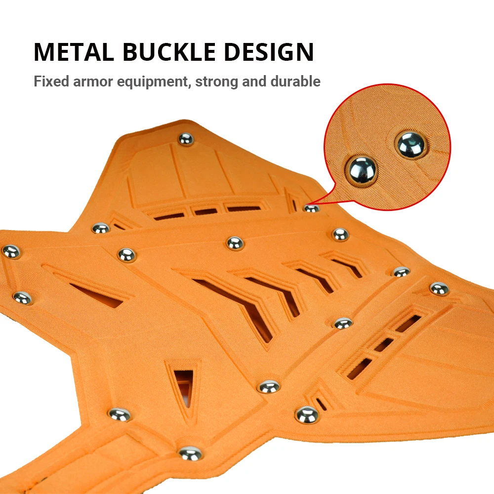 Brust- und Rückenschutzweste für Erwachsene, geeignet für Motocross – Bild 5