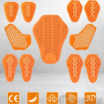 CE-Zertifizierung Motorrad Protektoren eingebaute Motorrad jacke Rücken polster Motocross Knie Ellbogens