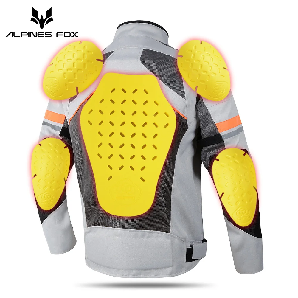 Universal Motorrad Rüstung Jacke Einsatz Zurück Schutz Schulter – Bild 4