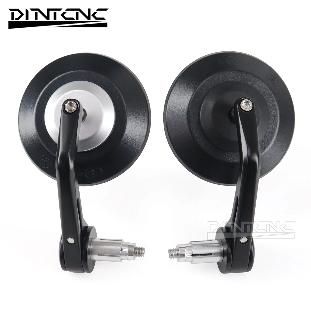 1 Paar 7/8" 22mm Motorrad Rückspiegel Universal Scooter Bar End Lenker – Bild 4