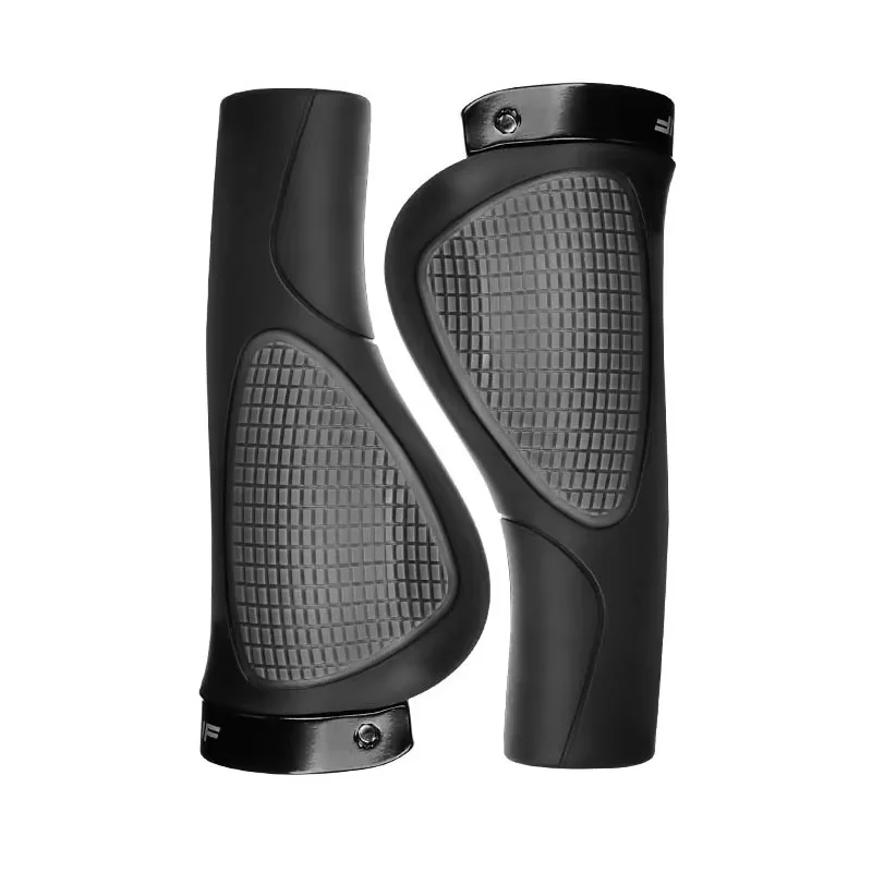 Doppelt verriegelbare Fahrradlenkergriffe, ergonomisch, stoßdämpfend, rutschfest, MTB-Lenkerüberzug