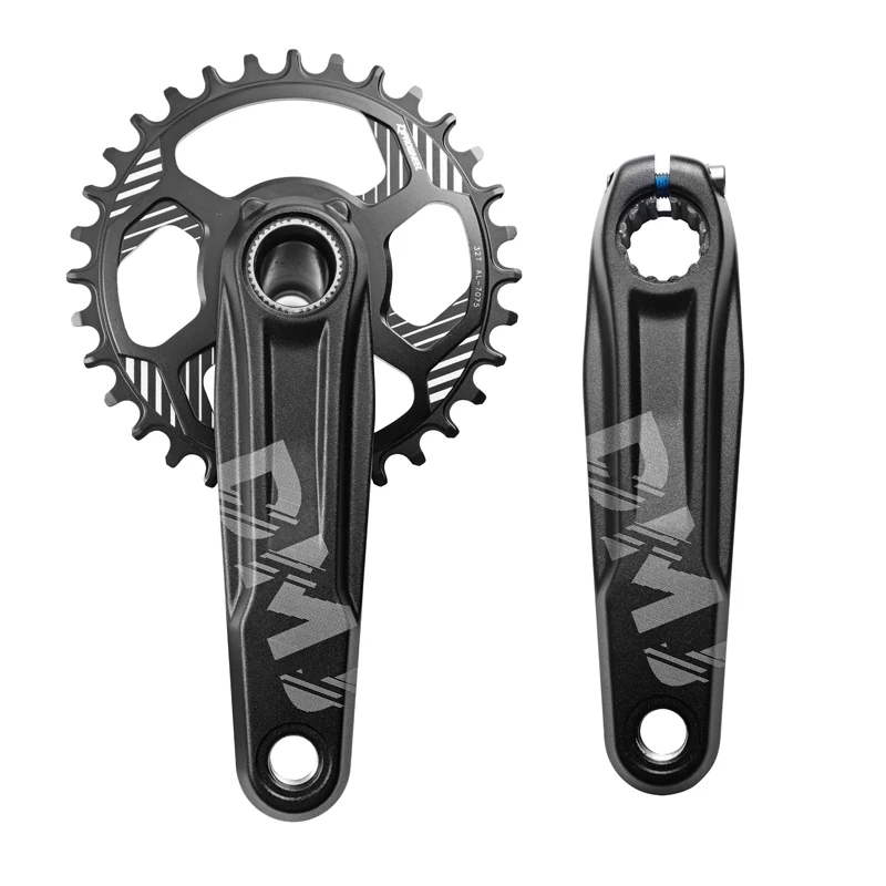 Prowheel MTB Kurbel Mountainbike Kurbel Kettenrad 160mm 0mm/3mm Offset 28T-38T Kettenblatt 8-12