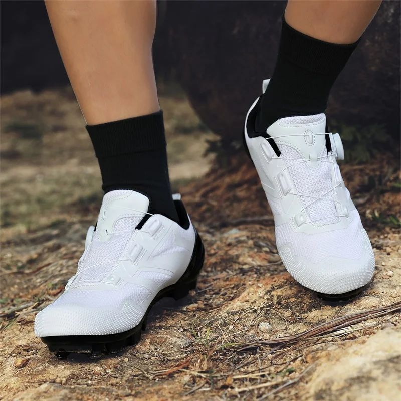 Radsportschuhe MTB Rennrad-Stiefel Cleats Schuh Rutschfeste – Image 6