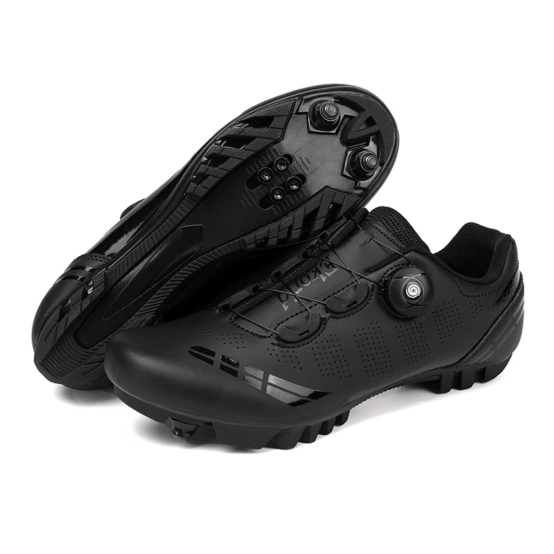Unisex MTB Mountain Road Bike Lock Schuhe Atmungsaktive rutschfeste verschleißfeste Pedal Fahrrad Outdoor