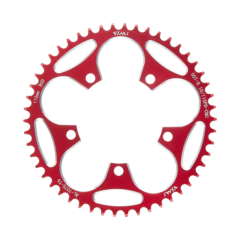 Rennrad-Kettenblatt 110BCD Kurbelzahnradsatz aus Aluminiumlegierung – Bild 5
