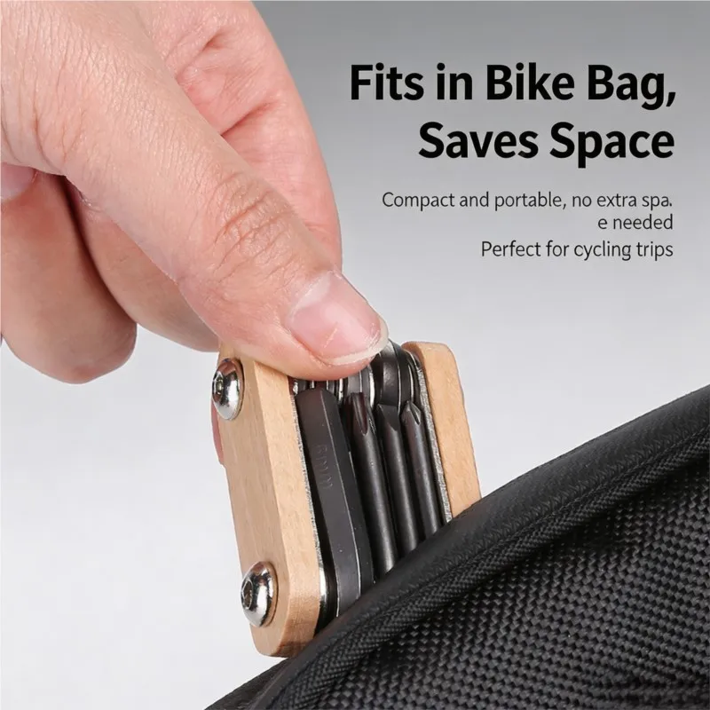Fahrrad-Multitool Klappbarer Inbusschlüssel-Set – Image 4