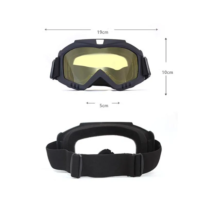 Winddichte Schutzbrille HD Motorrad Outdoor Sport Sonnenbrille Brillen – Image 4