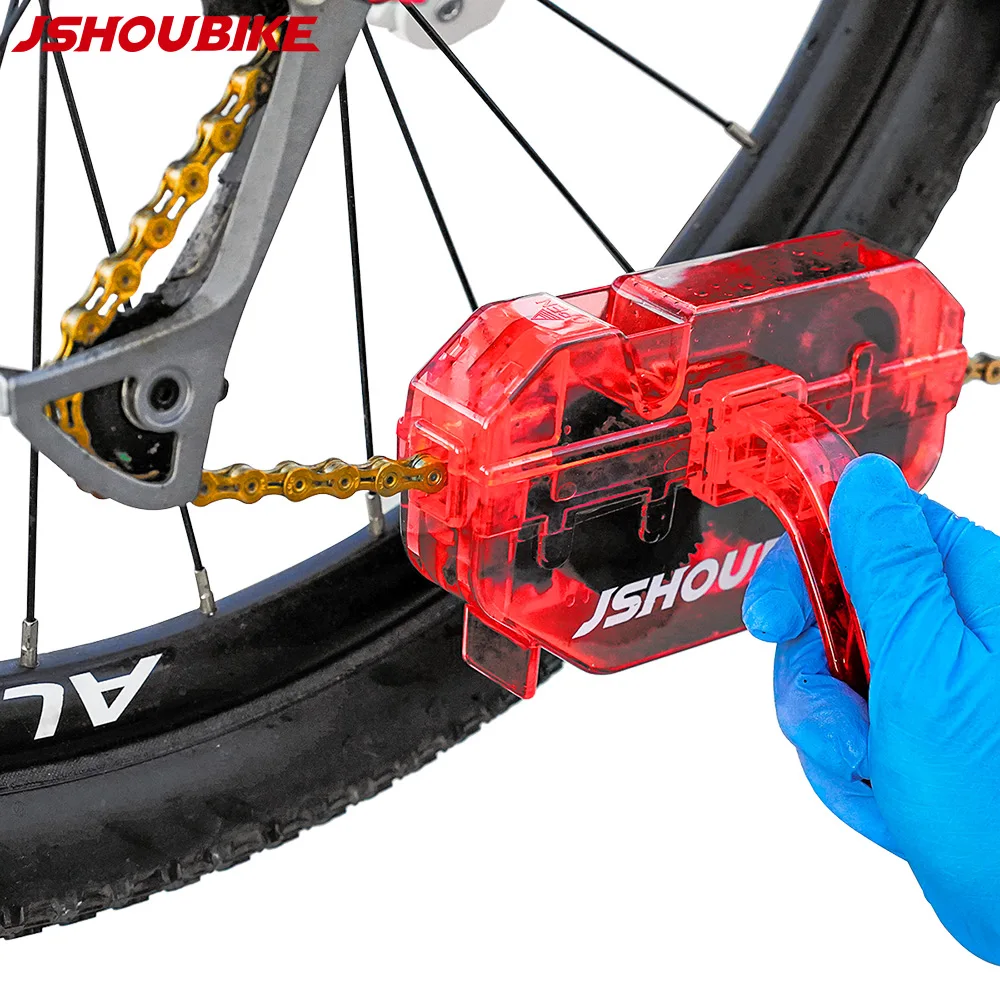 Fahrrad Rote Kette Reiniger Fahrrad Kette Reinigung Werkzeug Radfahren – Bild 3