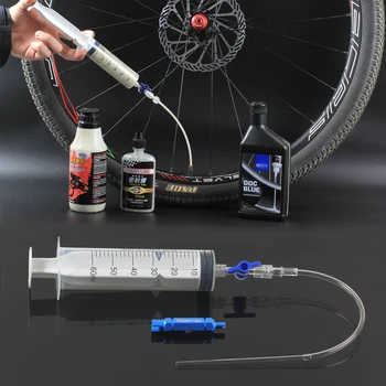 RISIKO Radfahren Fahrrad Tubeless Reifen Dichtmittel Injektor Injektion Werkzeug Spritze Schrader Presta
