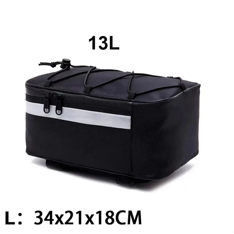 Tragbare Fahrrad Stamm Tasche Fahrrad Rack Hinten Tasche 13L/9L/5L – Image 5