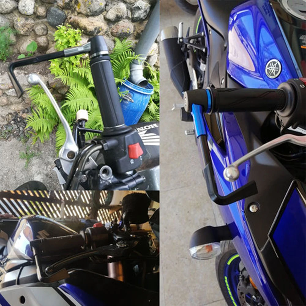 Motorrad-Lenker Brems- und Kupplungshebel-Schutz 22mm Aluminium – Image 5