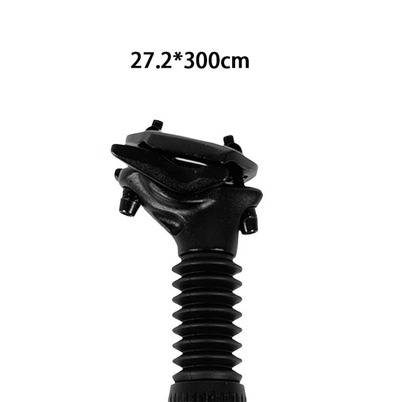 Fahrrad-Sattelstütze mit Stoßdämpfer 27,2/30,9mm*300mm, Einstellbare Härte, für MTB und Rennräder