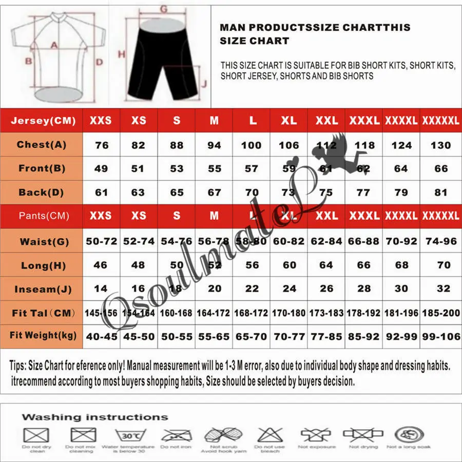 Herren-Radtrikot Sommer Fahrrad-Kurzarmtrikot Schnelltrocknend – Image 6