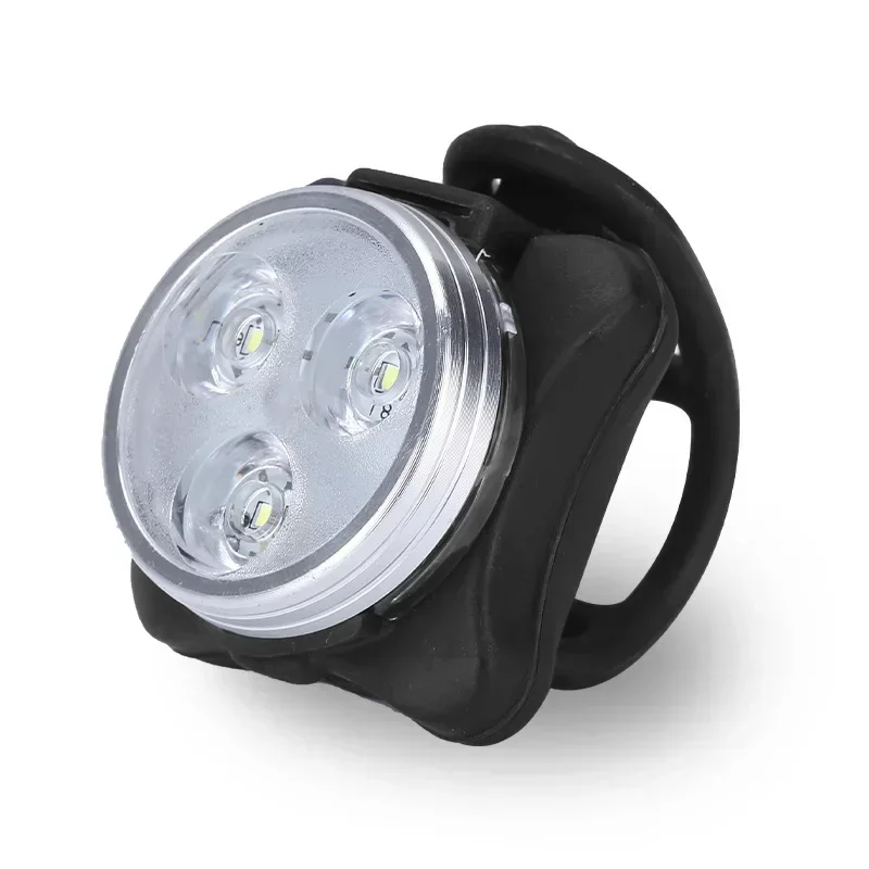USB wiederaufladbares Fahrradlicht-Set, superheller Frontscheinwerfer und hinteres LED-Fahrradlicht, 650 mAh