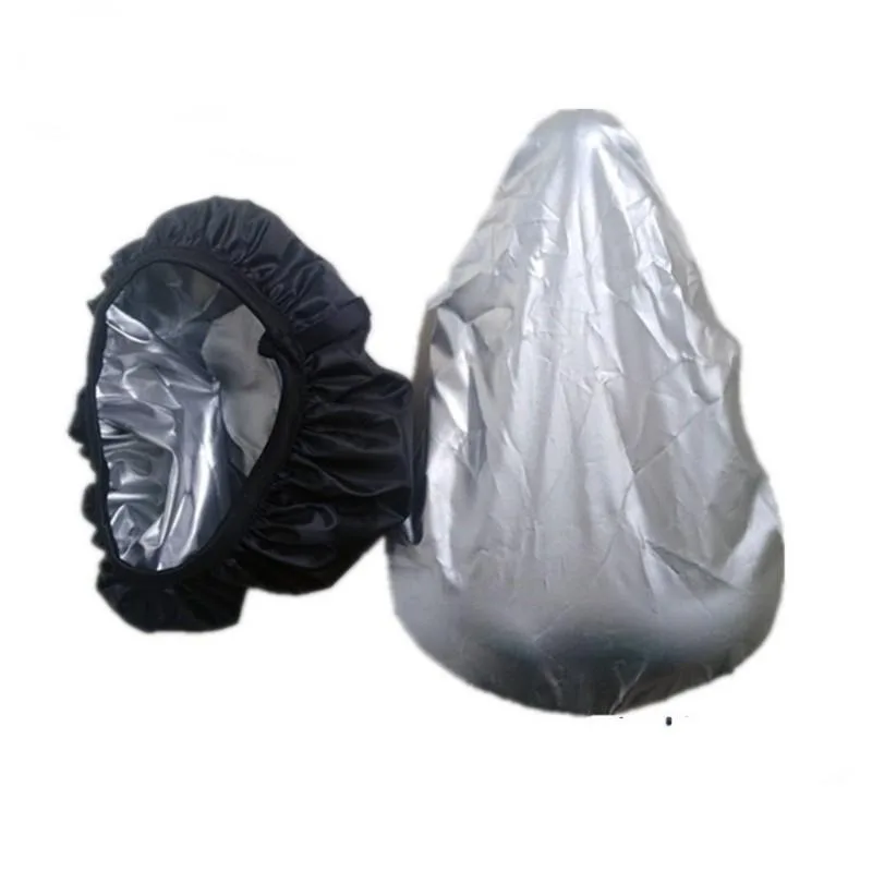 Outdoor Fahrrads attel Regenschutz Fahrrad Sitzkissen PVC (2 Stück) – Image 4