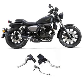 Bremshebelversion Kupplungshebelbaugruppe Motorradzubehör für KEEWAY K Light 125 K Light 202