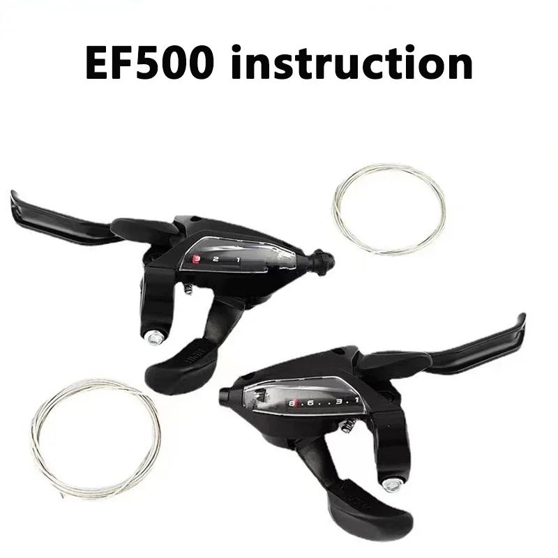 3x7 21 geschwindigkeit Fahrrad Schalthebel Bremse EF500 Radfahren Disc – Image 3
