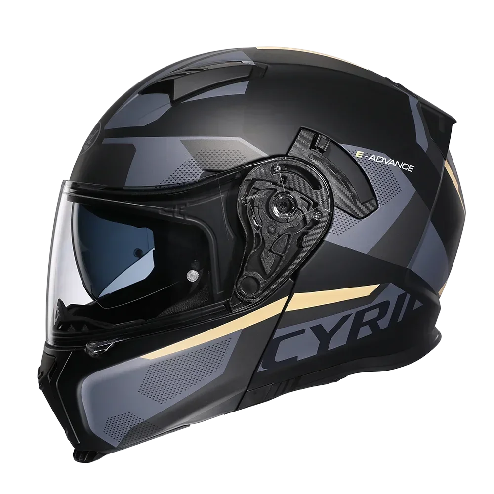 Motorradhelm mit Doppelvisier Modularer Klapphelm für Erwachsene – Bild 4