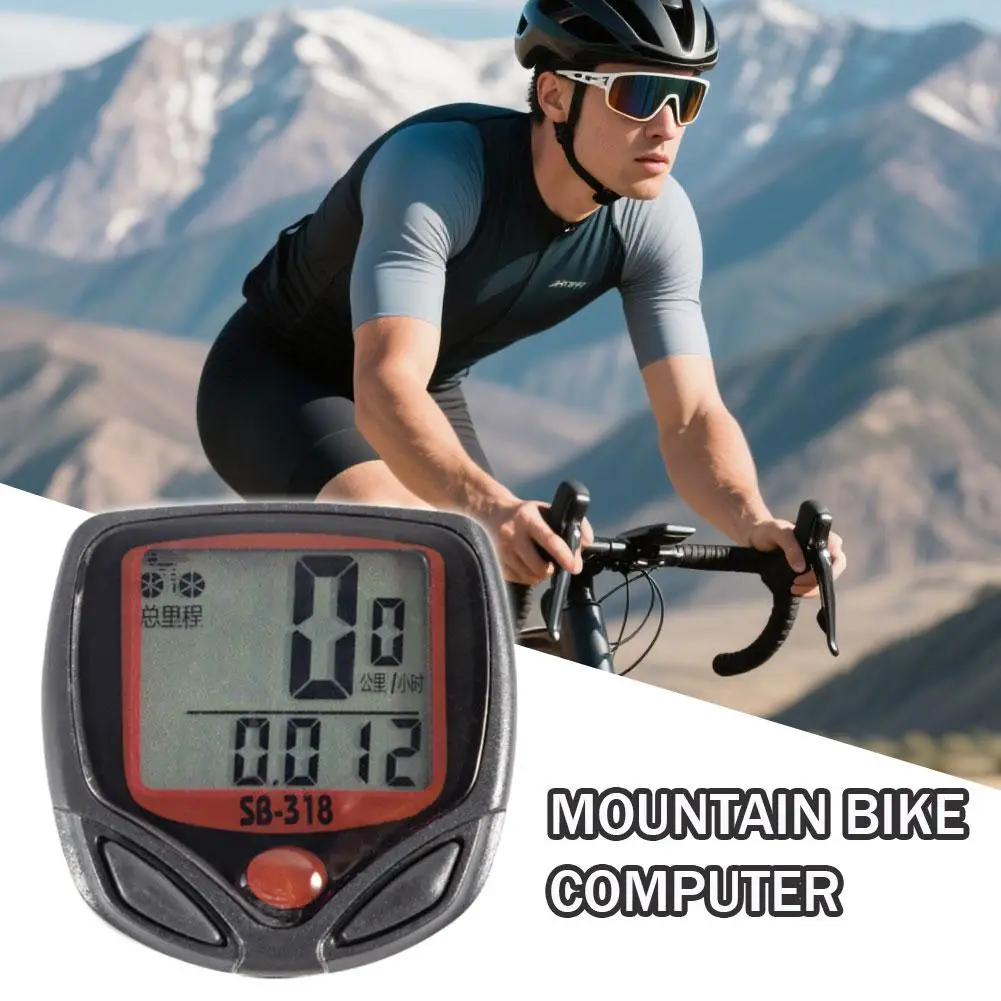 Wasserdichter Fahrradcomputer, Tachometer, Kilometerzähler, kabellos – Image 5