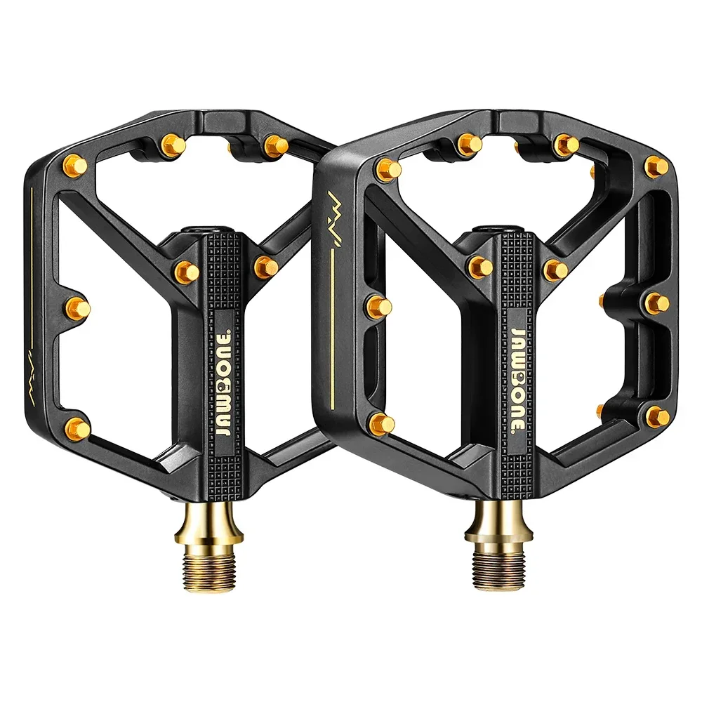 Jawbone 2023 MTB-Pedale, flache Fahrradpedale, ultraleichtes Aluminium, 9/16 Zoll abgedichtete Lagerplattform