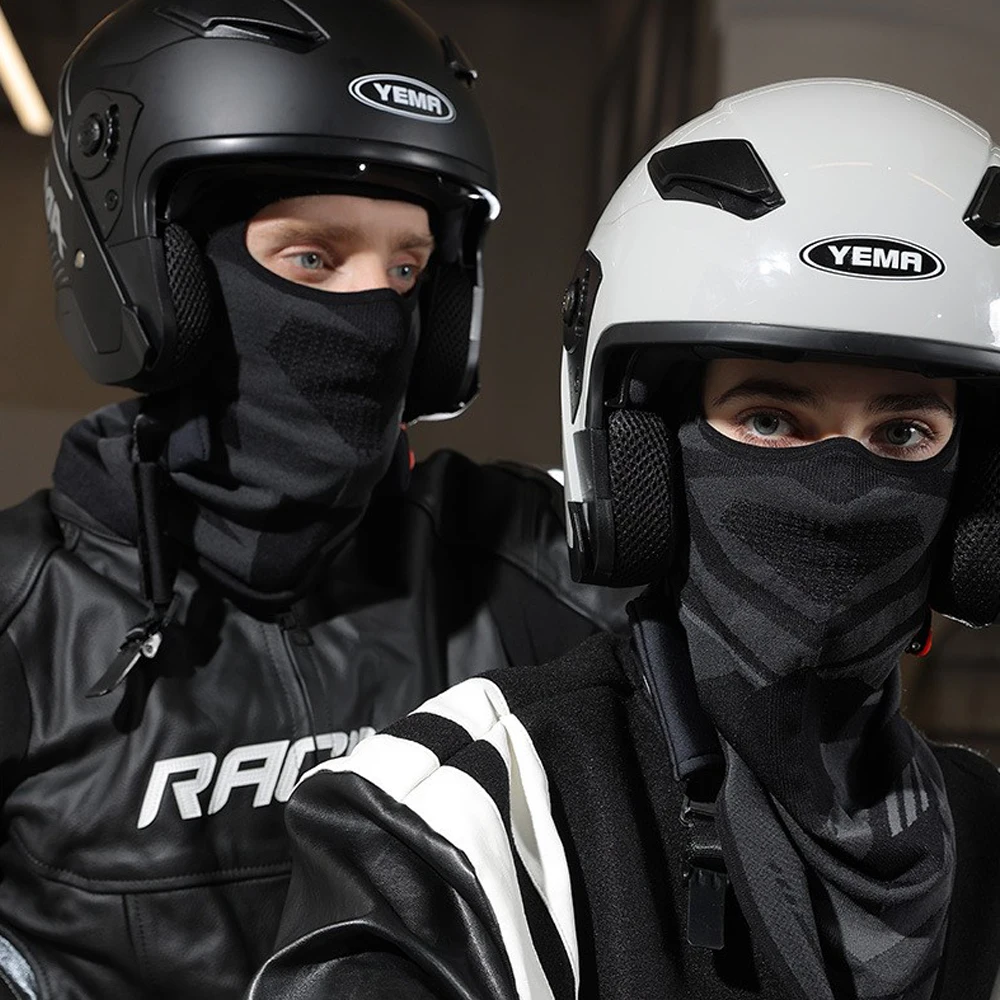 Sport Winter Thermal Radfahren Gesichtsmaske Sturmhaube Kopfbedeckung – Immagine 6