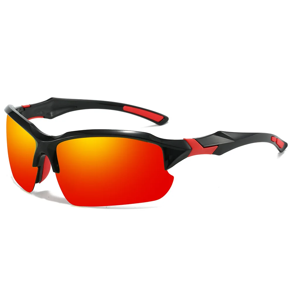 Fahrrad-Sonnenbrille für Herren Sport-Outdoor-Brille Hochauflösend – Immagine 5