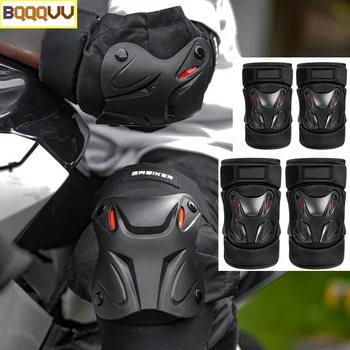 1 Paar Knieschützer für Motorradfahrten, Knieschützer für Motorradschutzausrüstung, Gelände