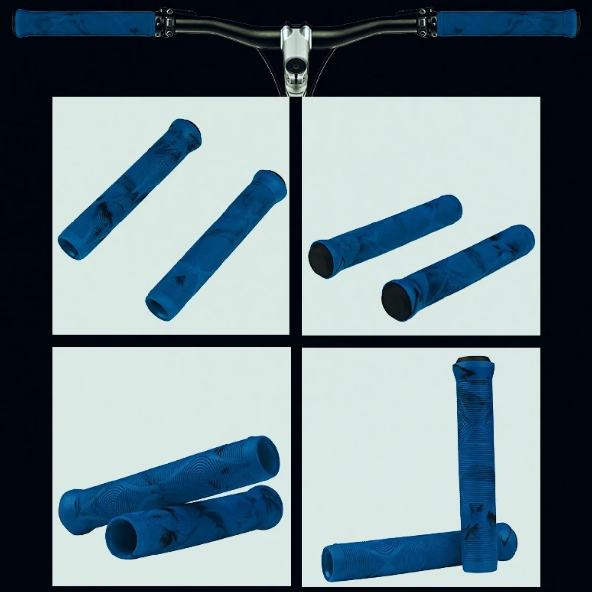 Fahrradlenkergriffe, Komfortable Ergonomische Fahrradgriffe – Image 3
