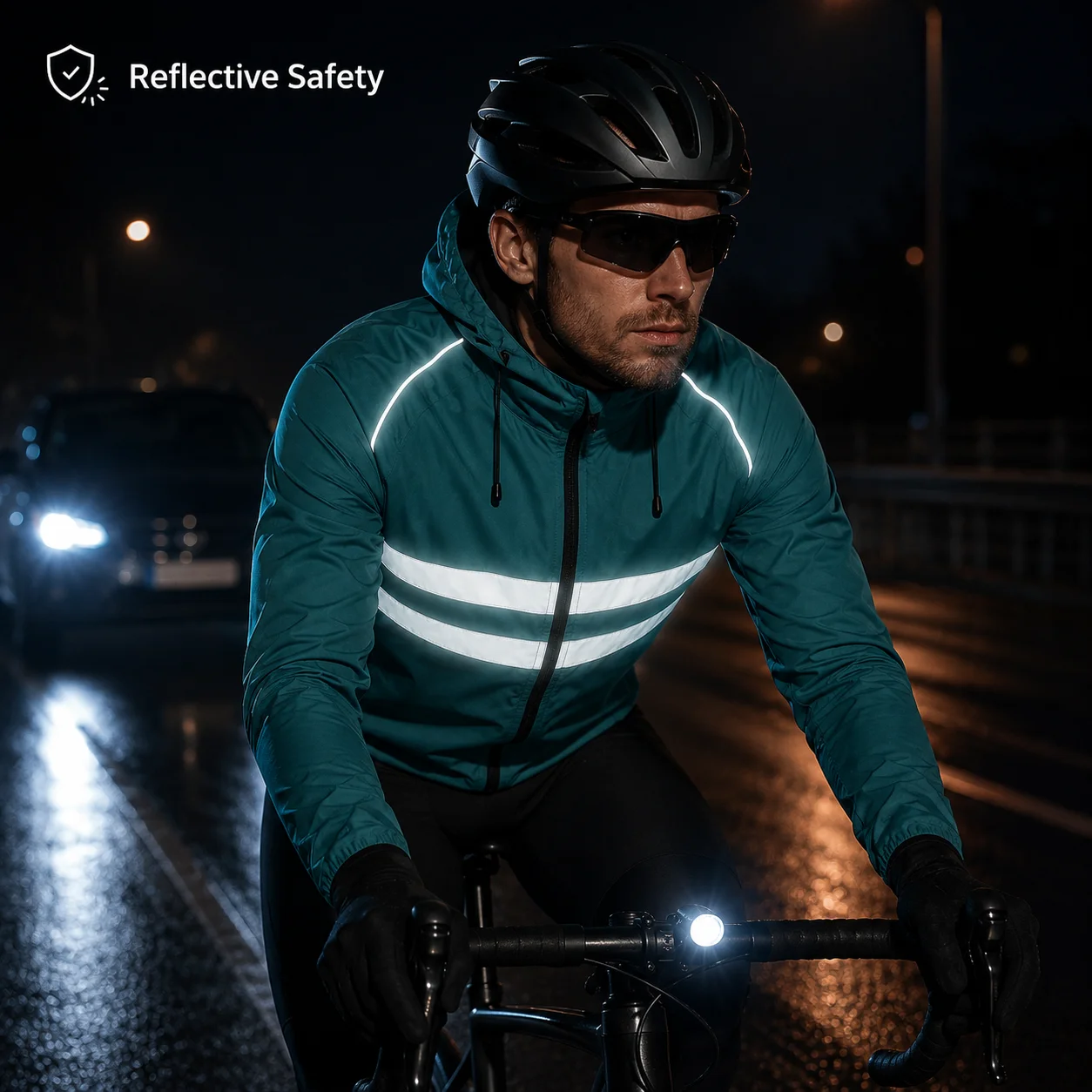 Leichte Fahrrad-Windjacke für Herren und Damen, Wasserdichte – Image 3