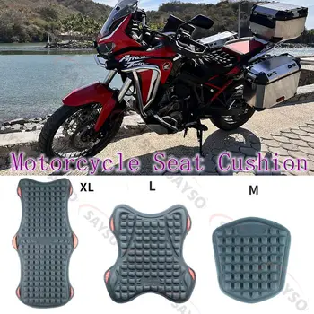 Motorrad-Sitzkissen, Motorrad-Gel-Sitzpolster mit stoßdämpfendem, atmungsaktivem Sitzbezug