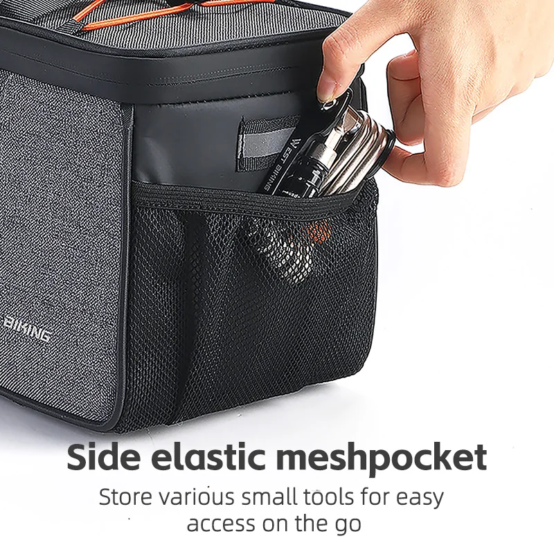 WEST BIKING 6L Robuste Fahrrad-Gepäckträgertasche – Immagine 4