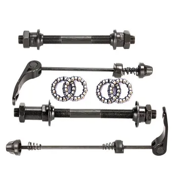 Fahrradachse Schnellspanner vorne hinten Fahrradachse Radnabe mit 25 mm Nabenlagern passend für Rennrad