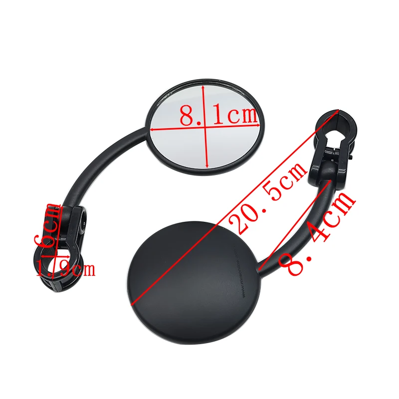 Universal 22mm Fahrrad Lenker Spiegel Motorrad Rückspiegel Griff Bar – Bild 5