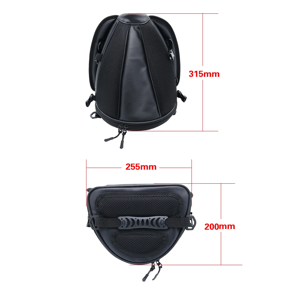 Universelle Motorrad-Hecktasche Sport-Gepäcktasche Satteltasche – Image 3