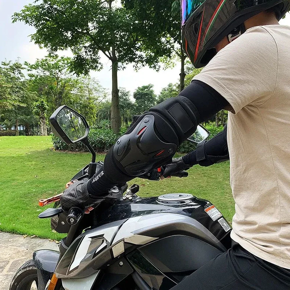 1 Paar schützende Motorrad-Knieschützer, Ellenbogenstütze – Bild 5